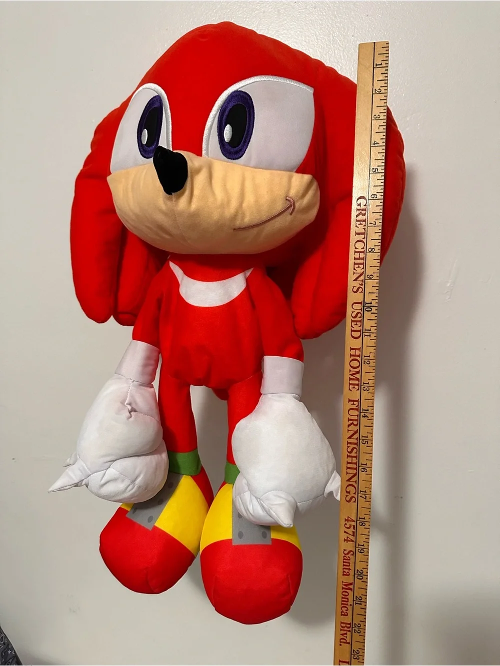 Red Character Plush Stuffed Toy - Kids Plush Collectible